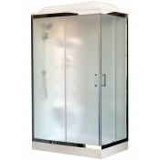 Душевая кабина Royal Bath RB8120HP7-WC-CH-L (белое/матовое)